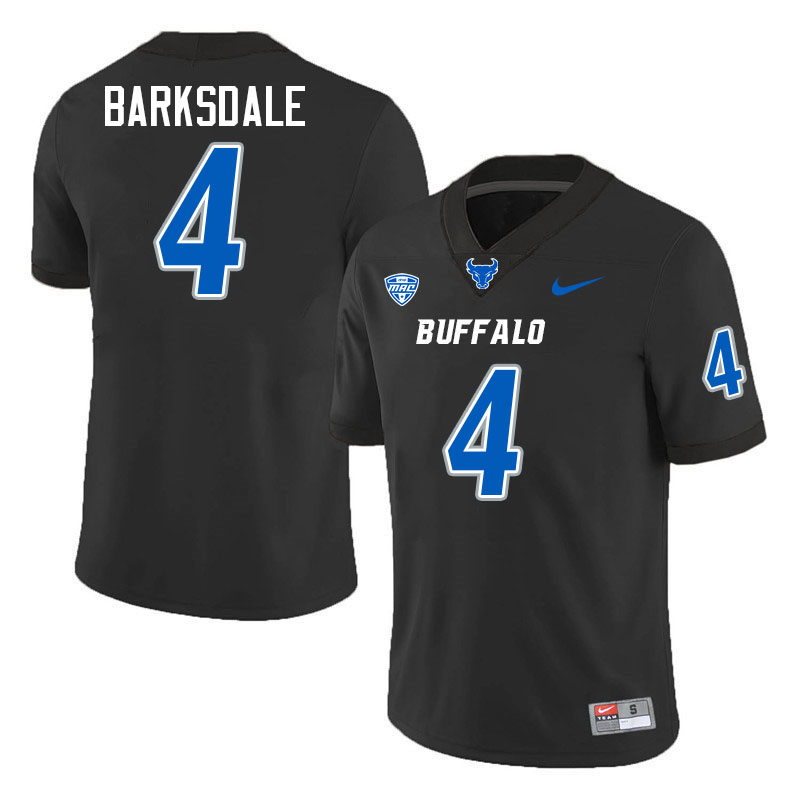 Jacqez Barksdale UB Bulls Jersey,University Of Buffalo Bulls #4 Jacqez Barksdale Jersey Youth-Black